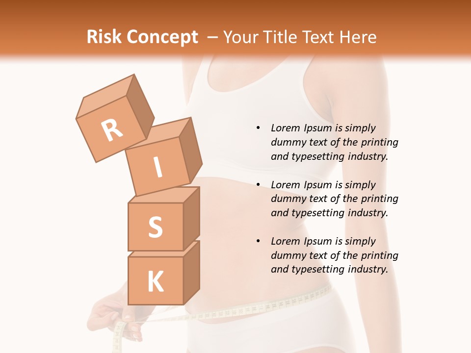 Teens Wellness White PowerPoint Template