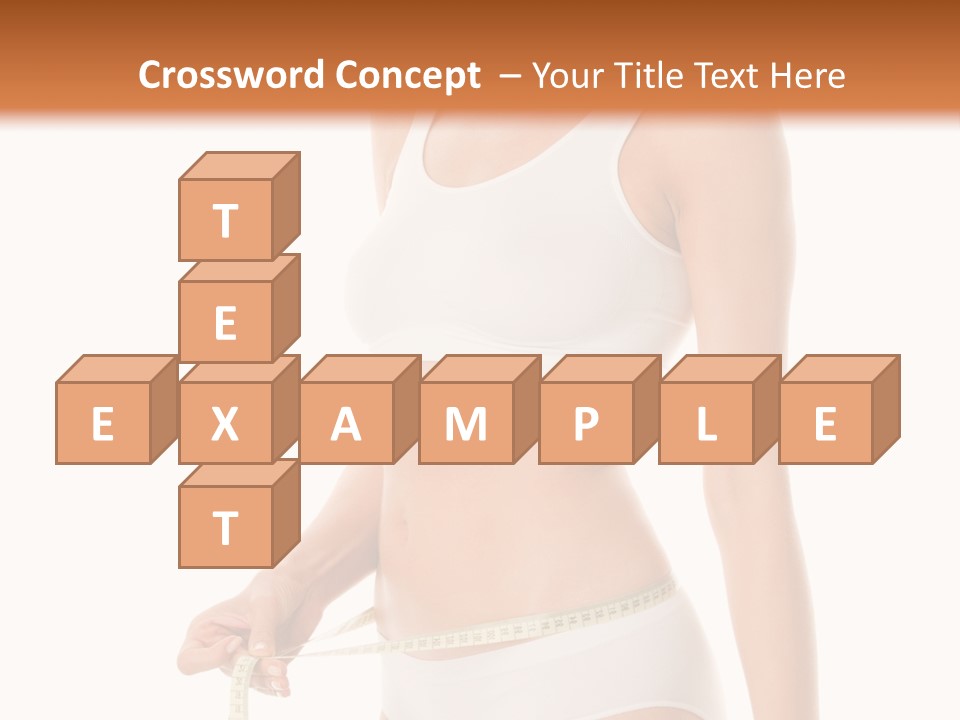 Teens Wellness White PowerPoint Template