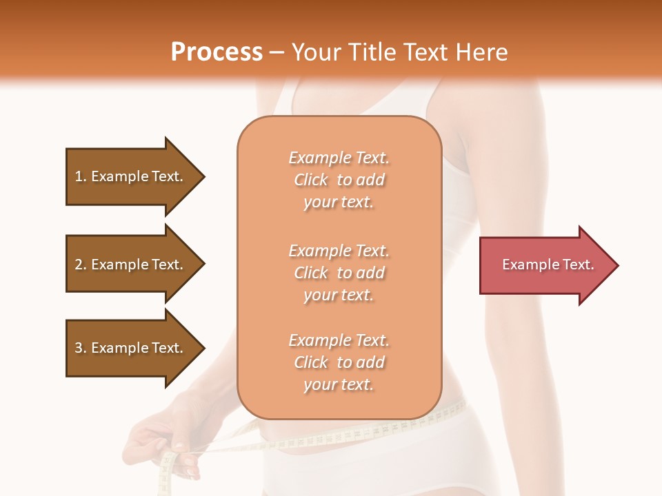 Teens Wellness White PowerPoint Template