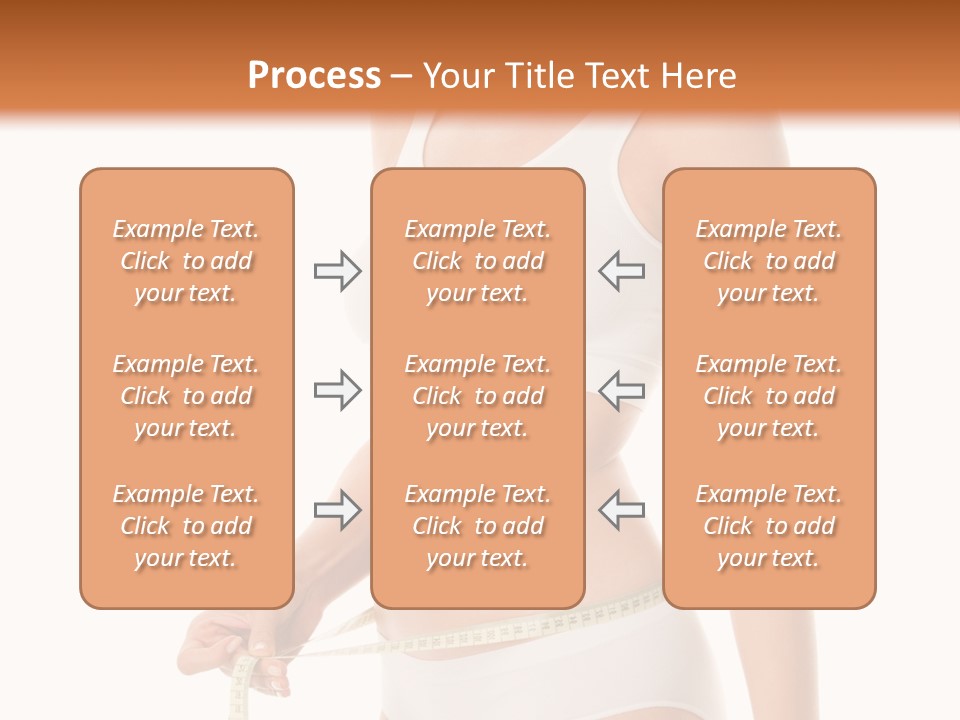 Teens Wellness White PowerPoint Template