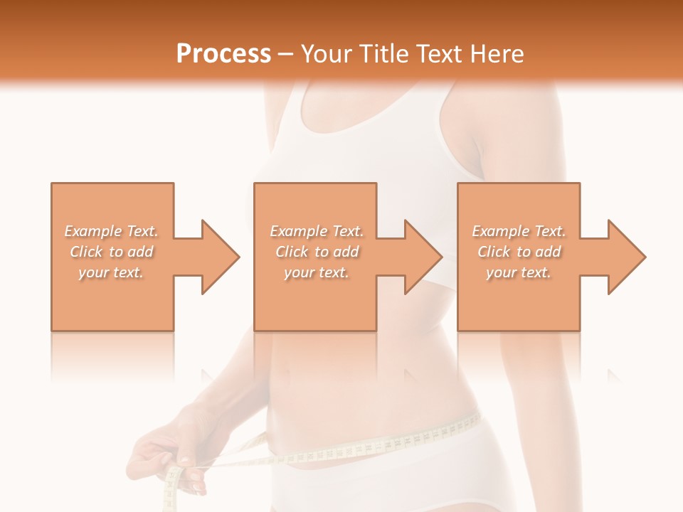 Teens Wellness White PowerPoint Template