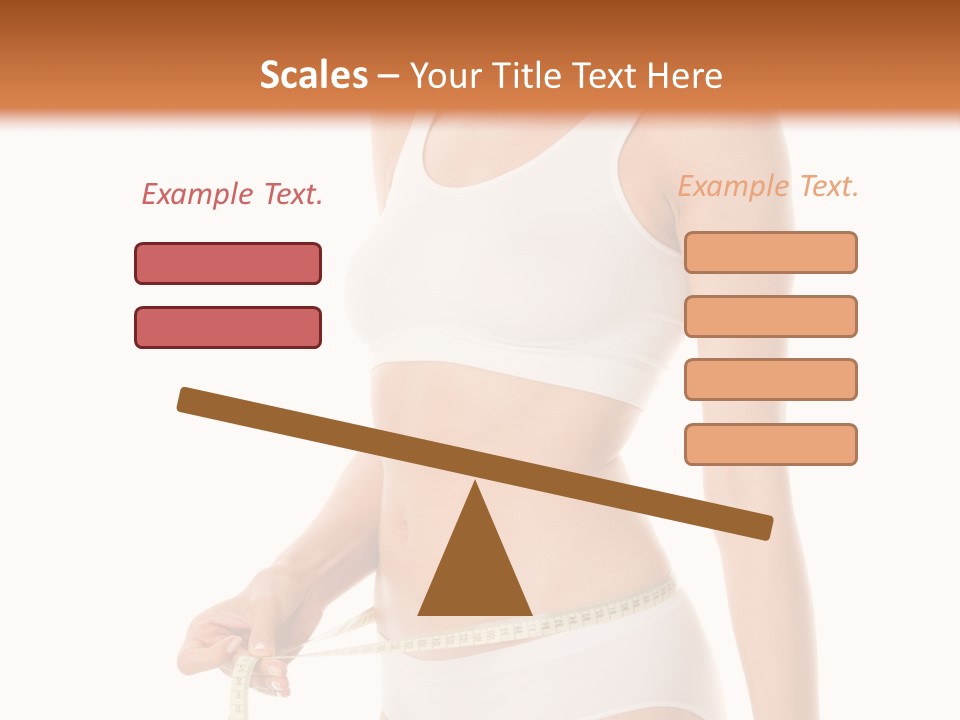 Teens Wellness White PowerPoint Template