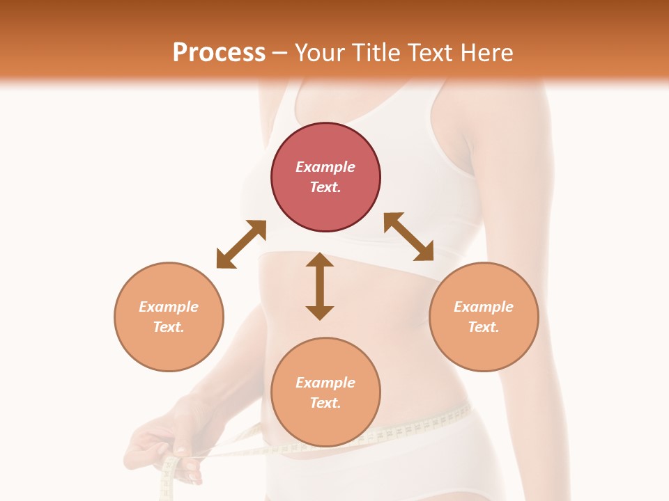 Teens Wellness White PowerPoint Template