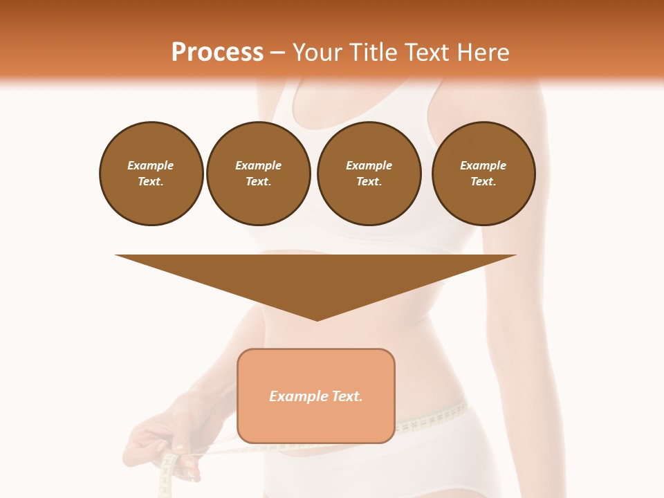 Teens Wellness White PowerPoint Template