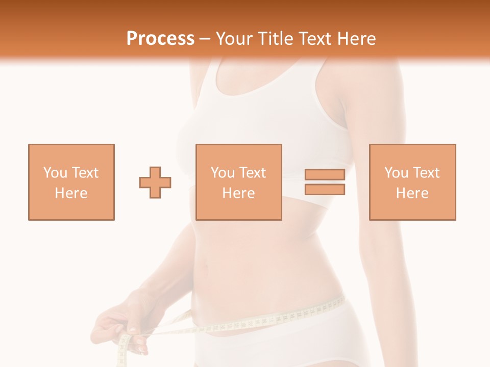 Teens Wellness White PowerPoint Template