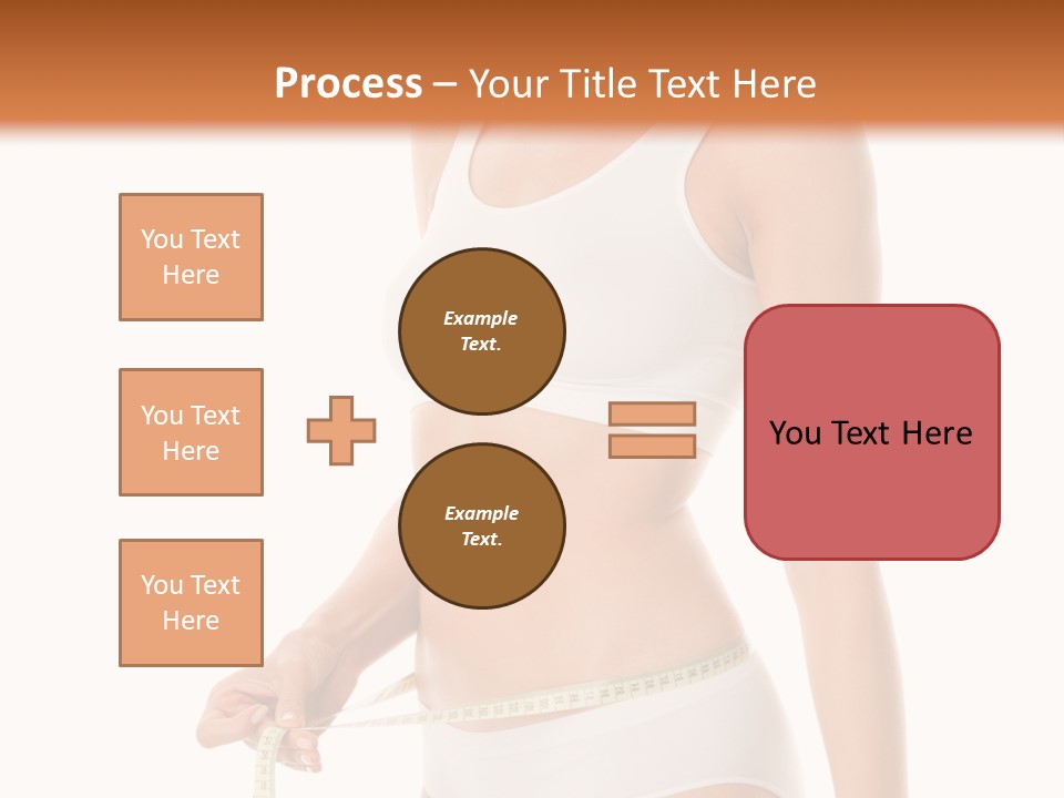 Teens Wellness White PowerPoint Template