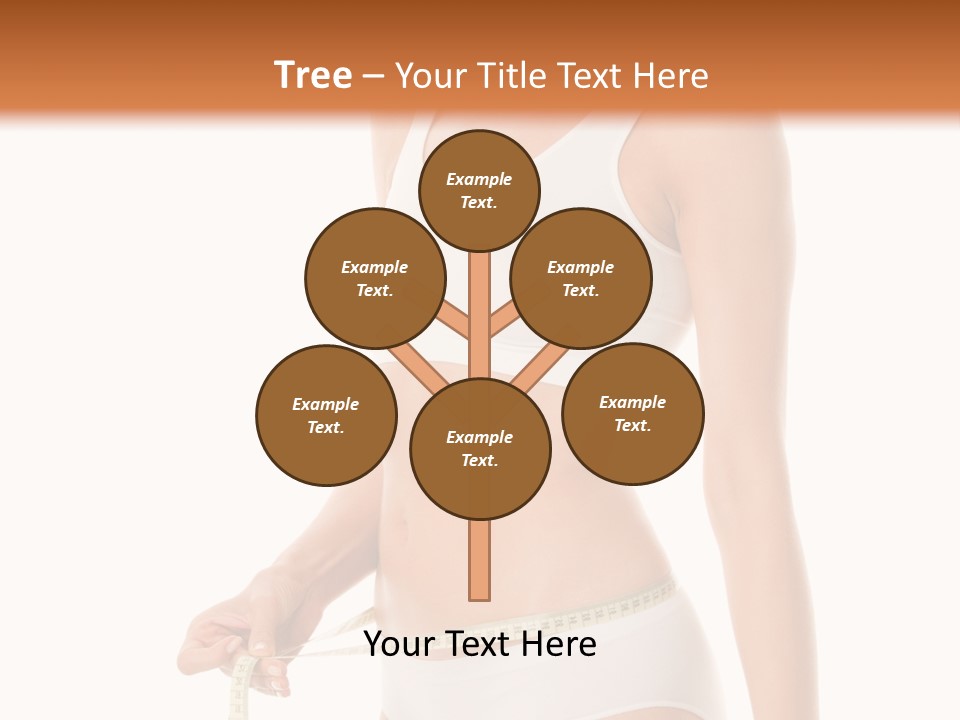 Teens Wellness White PowerPoint Template