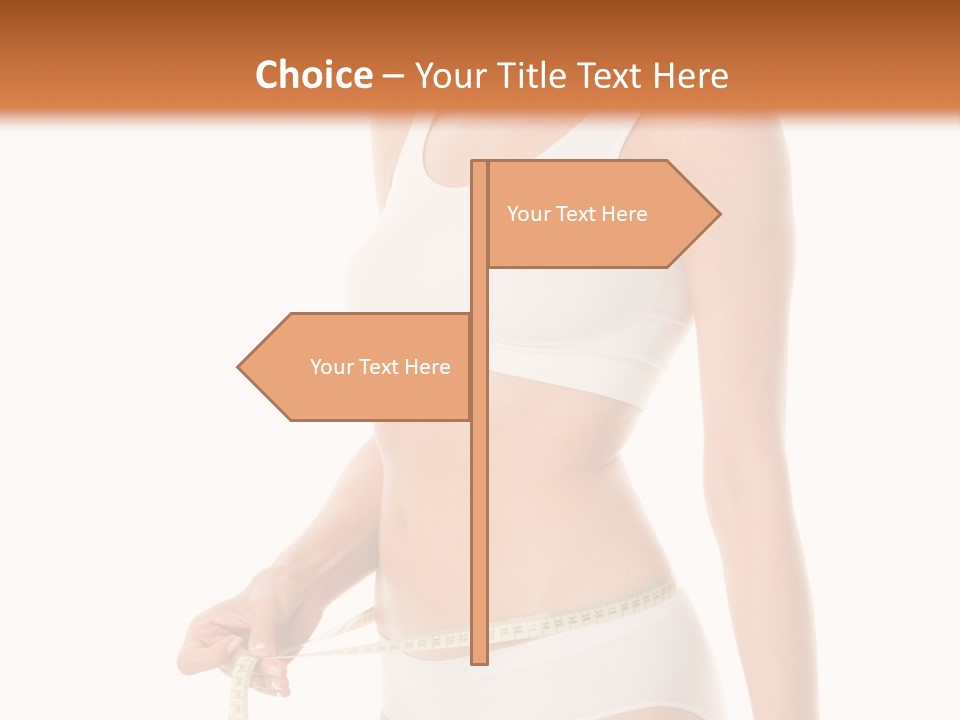 Teens Wellness White PowerPoint Template