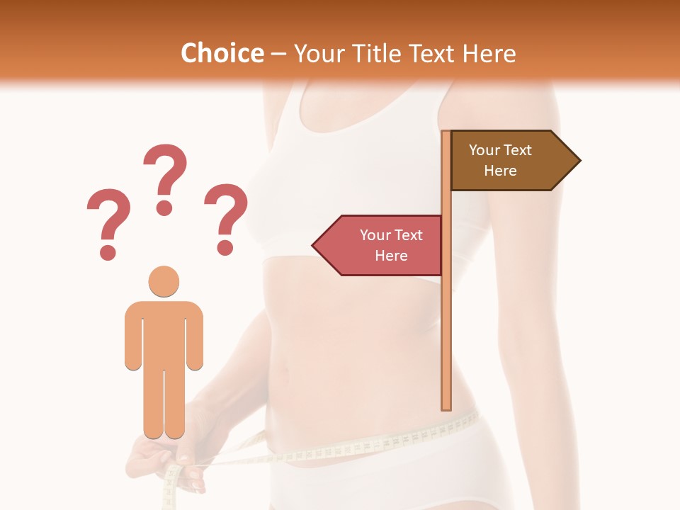 Teens Wellness White PowerPoint Template