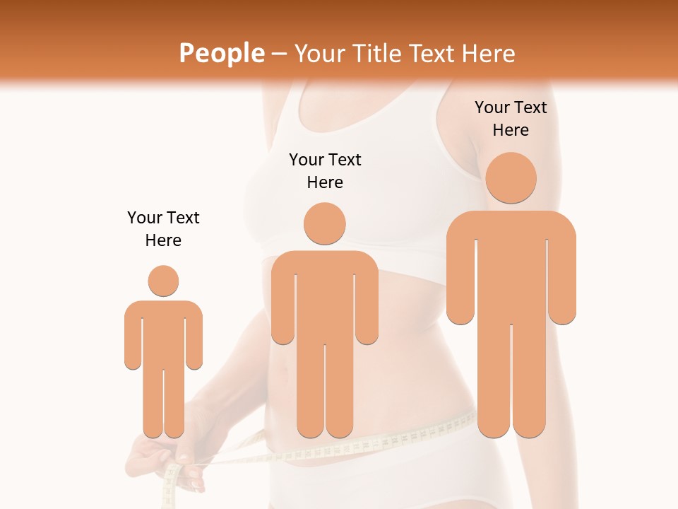 Teens Wellness White PowerPoint Template