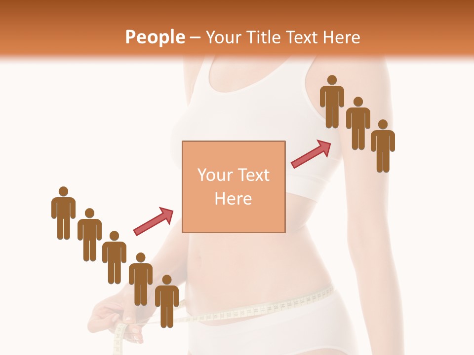 Teens Wellness White PowerPoint Template