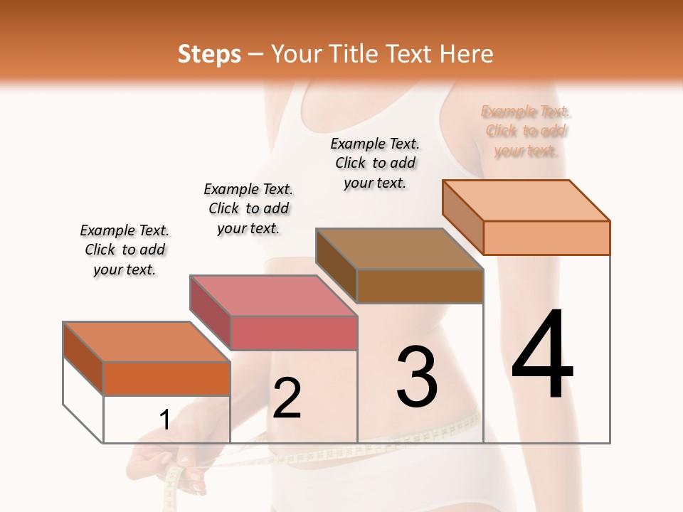 Teens Wellness White PowerPoint Template