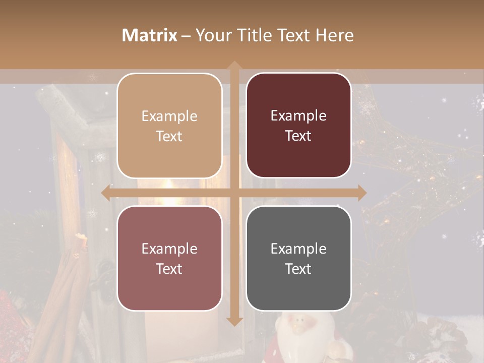 Fir Cone Shine China PowerPoint Template