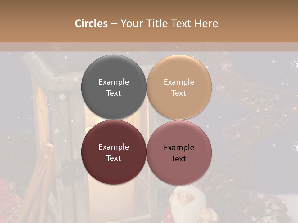 Fir Cone Shine China PowerPoint Template
