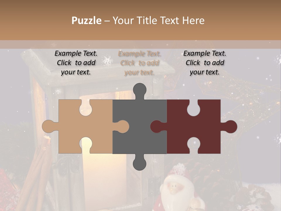 Fir Cone Shine China PowerPoint Template