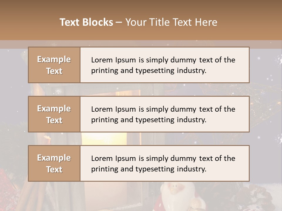 Fir Cone Shine China PowerPoint Template