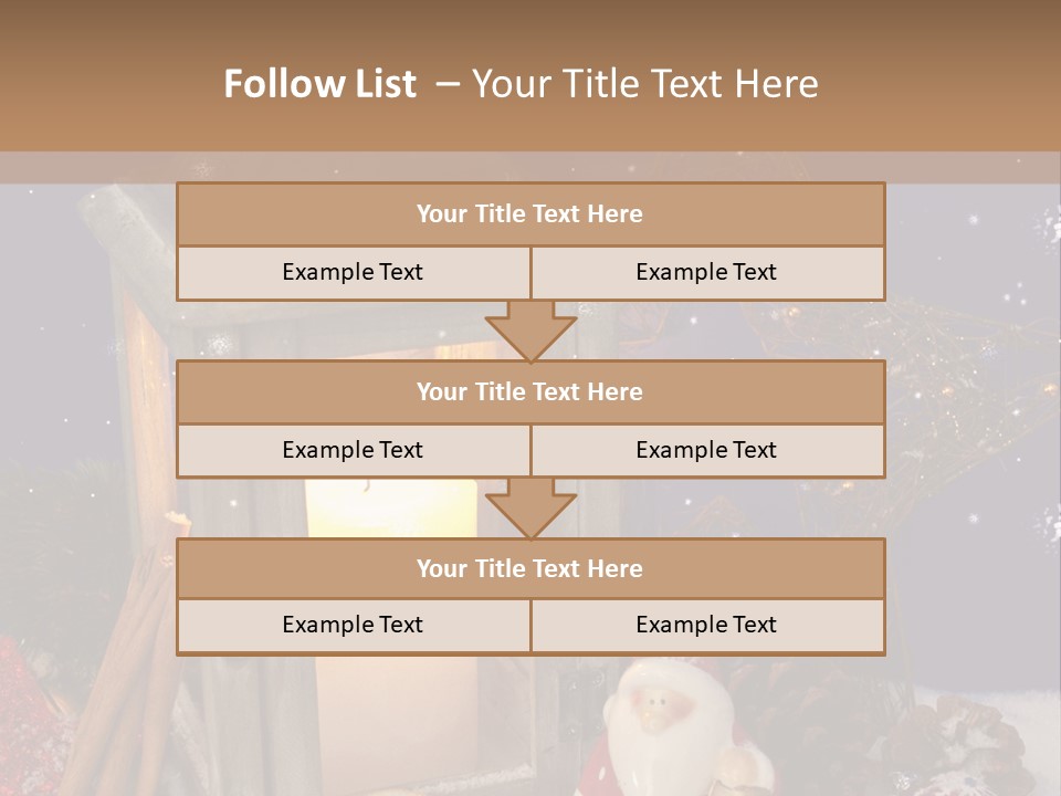 Fir Cone Shine China PowerPoint Template