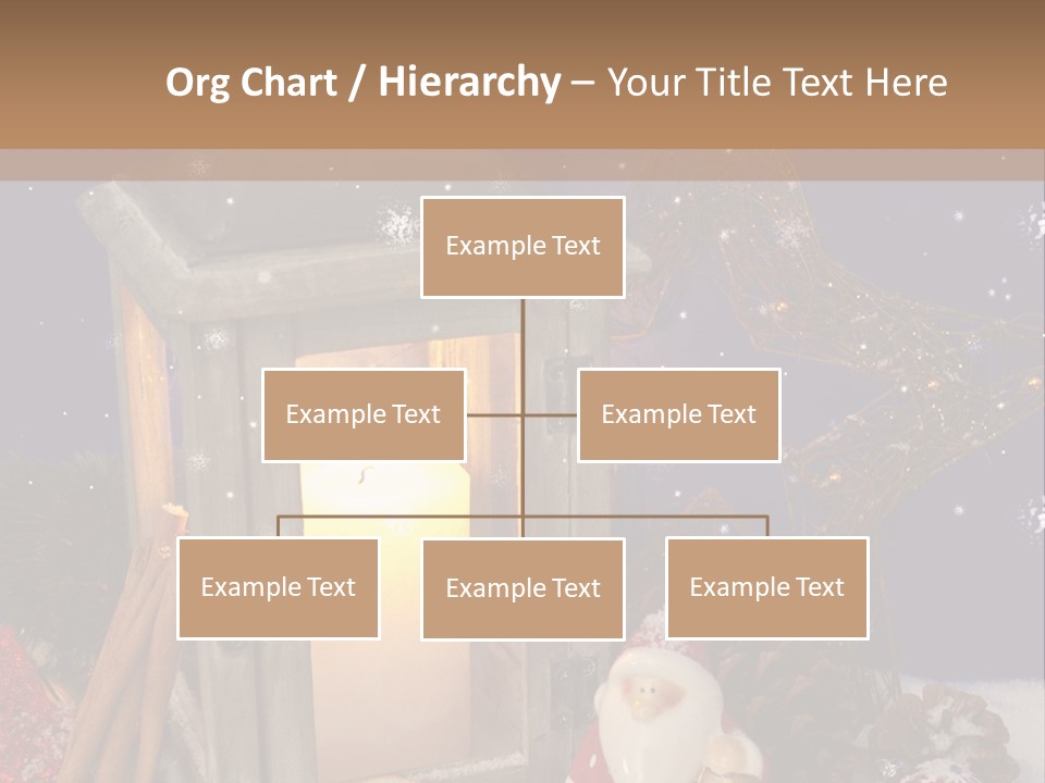 Fir Cone Shine China PowerPoint Template