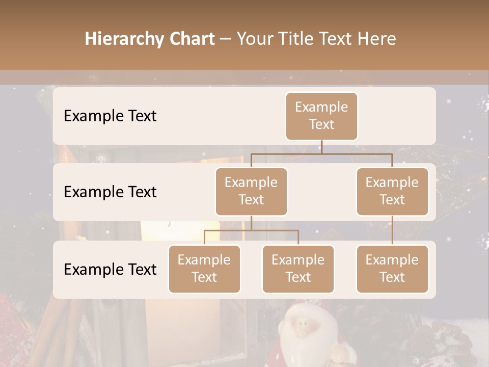 Fir Cone Shine China PowerPoint Template