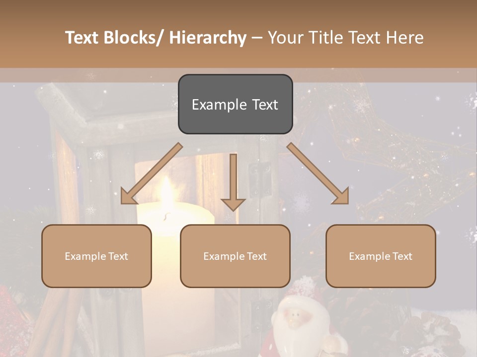 Fir Cone Shine China PowerPoint Template