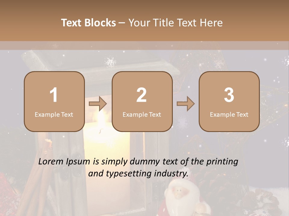 Fir Cone Shine China PowerPoint Template