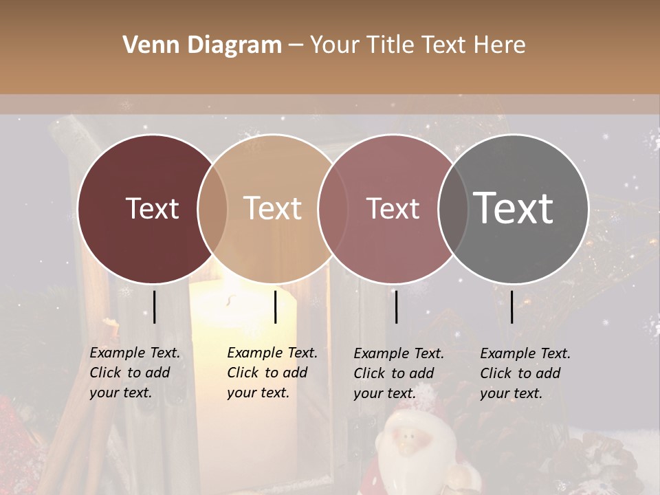 Fir Cone Shine China PowerPoint Template