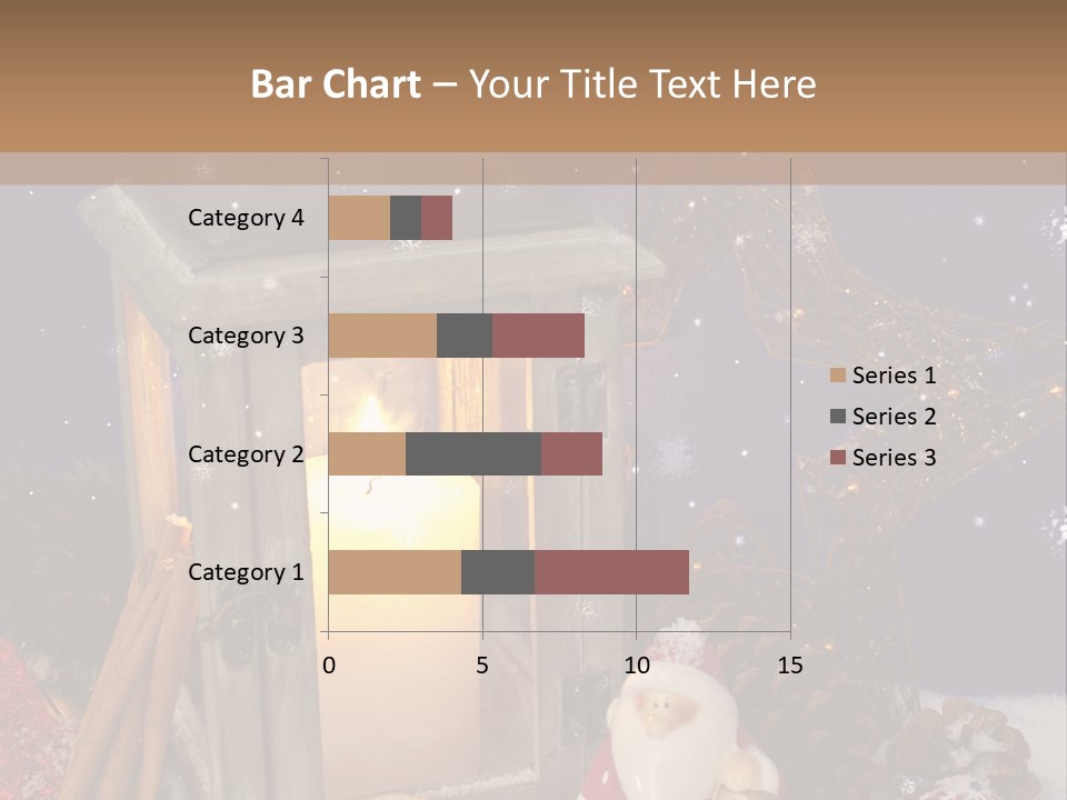 Fir Cone Shine China PowerPoint Template