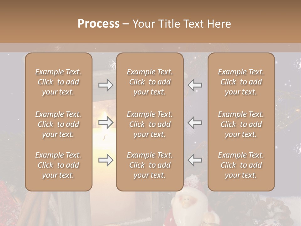 Fir Cone Shine China PowerPoint Template
