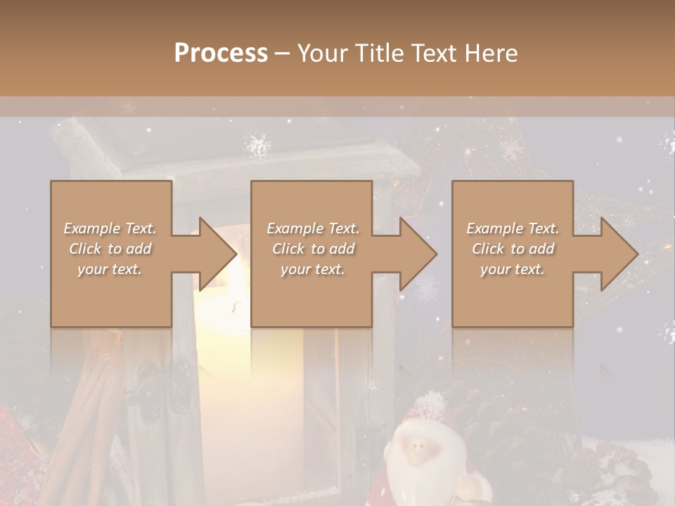 Fir Cone Shine China PowerPoint Template