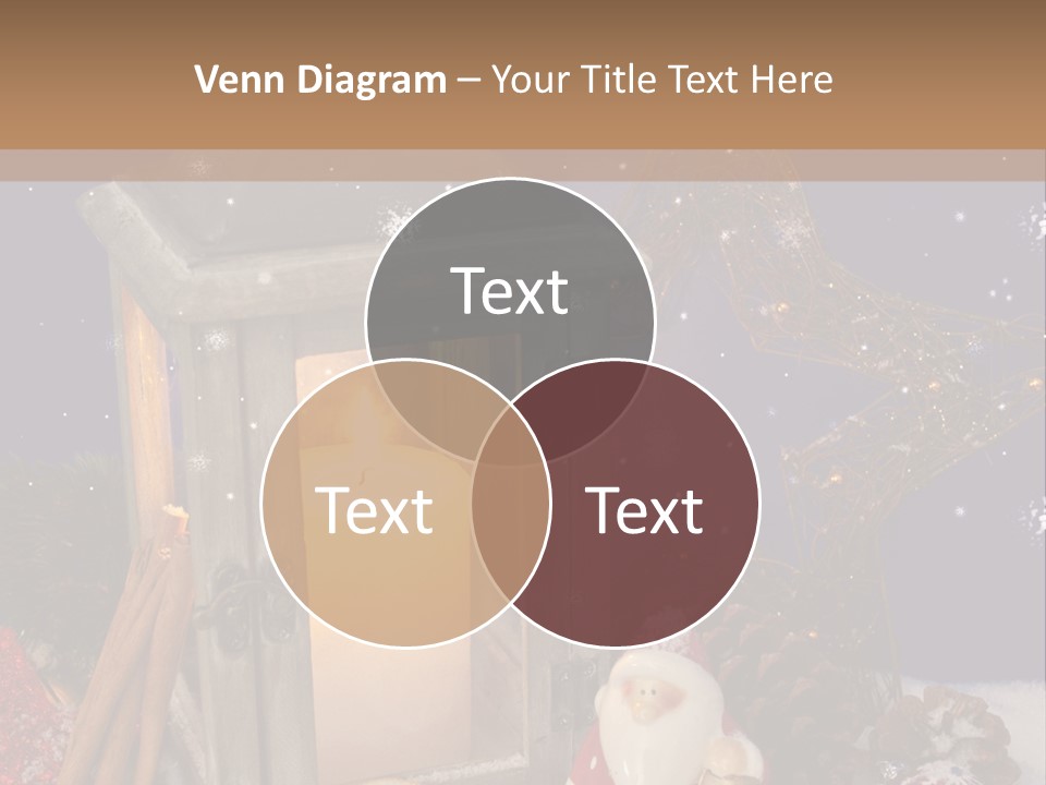 Fir Cone Shine China PowerPoint Template