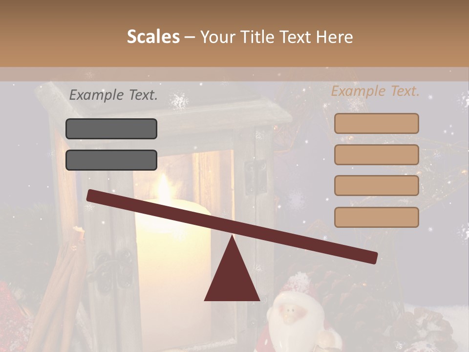 Fir Cone Shine China PowerPoint Template