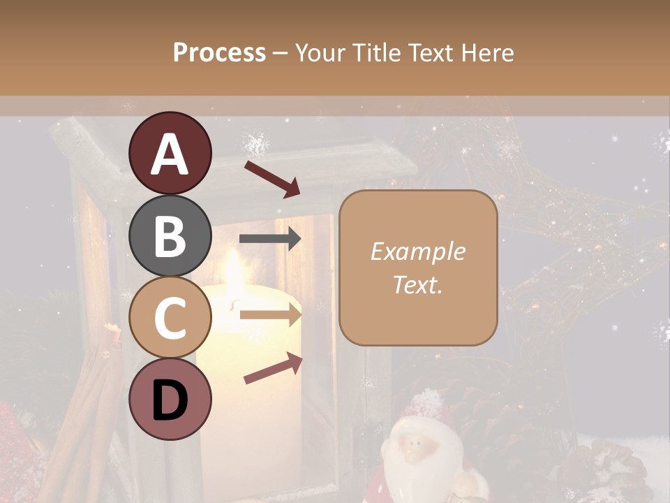 Fir Cone Shine China PowerPoint Template