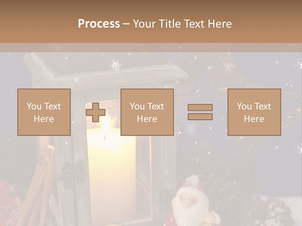 Fir Cone Shine China PowerPoint Template