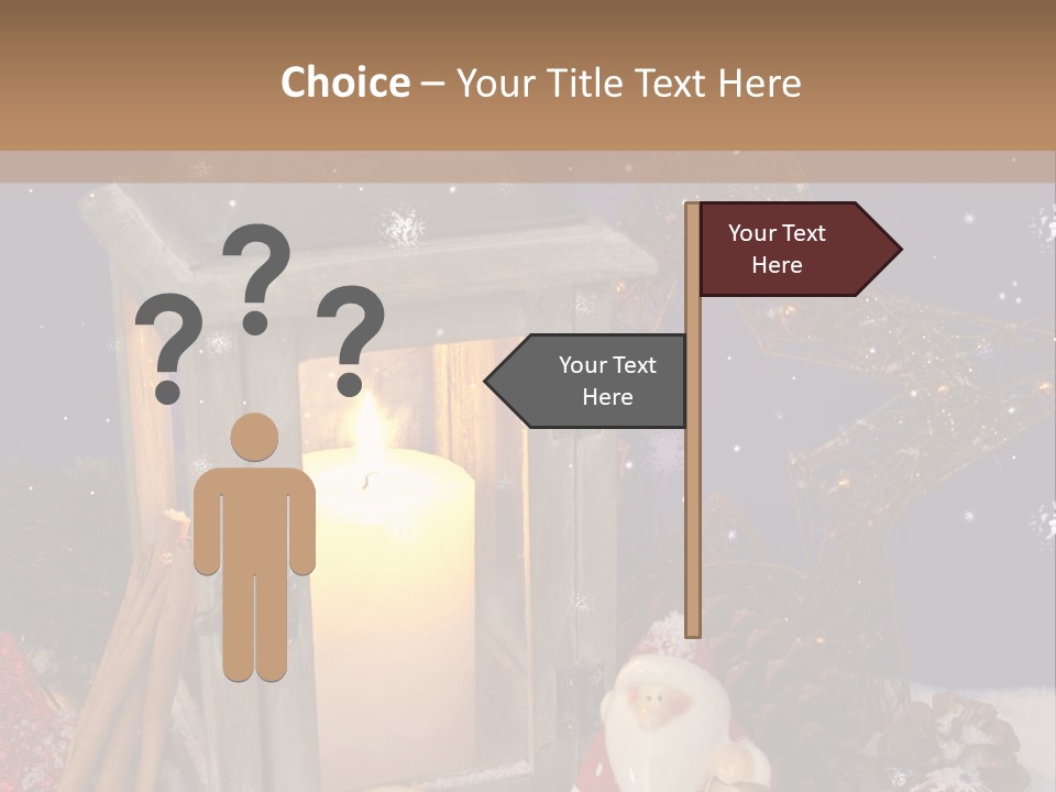 Fir Cone Shine China PowerPoint Template