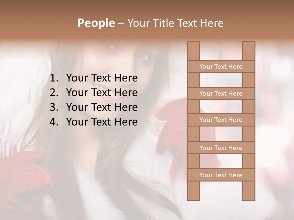 Person Jolly Hat PowerPoint Template