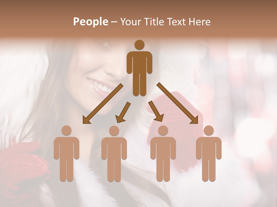 Person Jolly Hat PowerPoint Template