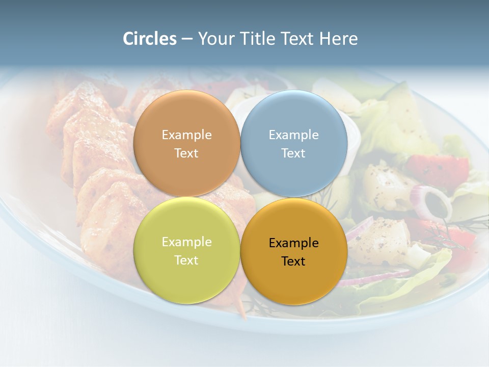 Mediterranean Appetiser Stick PowerPoint Template