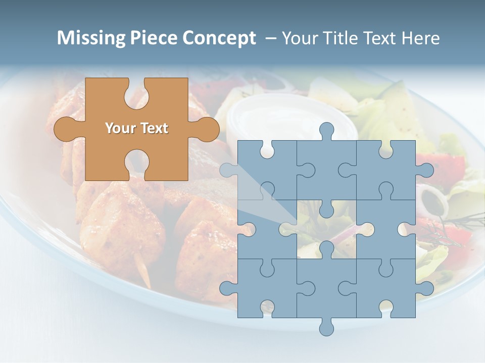 Mediterranean Appetiser Stick PowerPoint Template