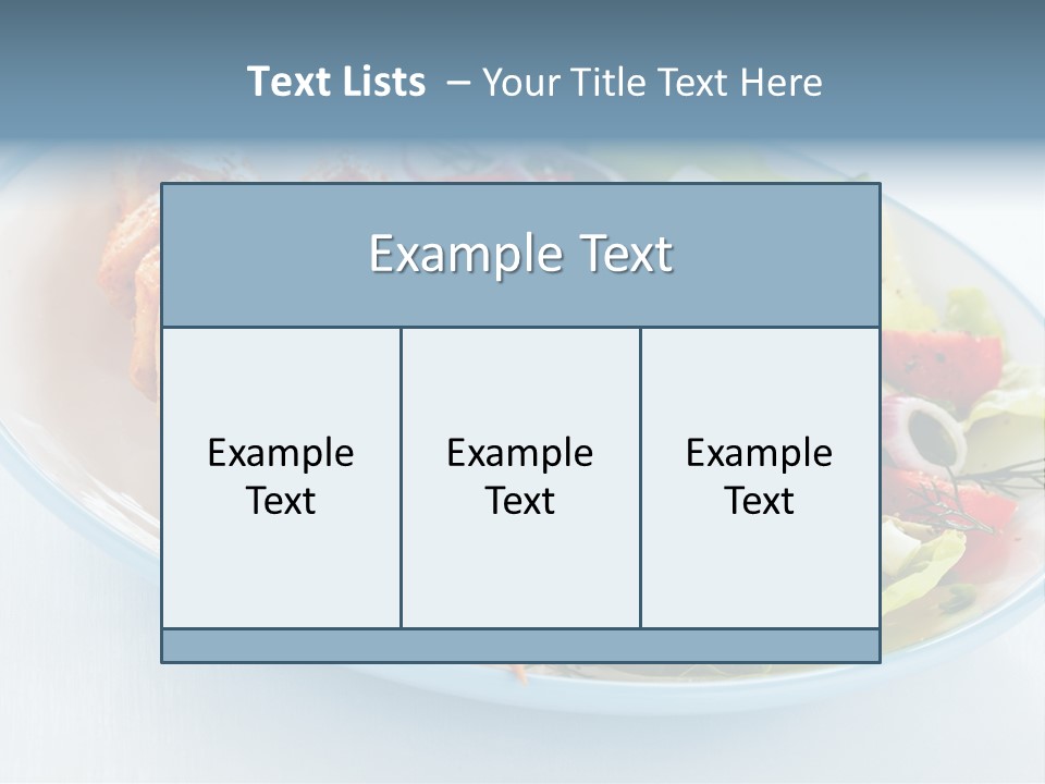 Mediterranean Appetiser Stick PowerPoint Template