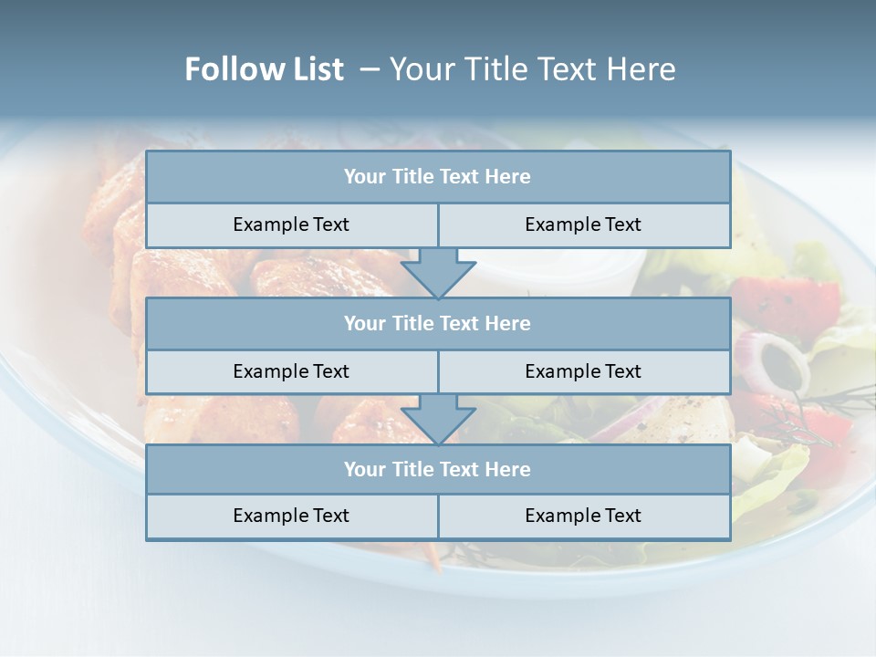 Mediterranean Appetiser Stick PowerPoint Template