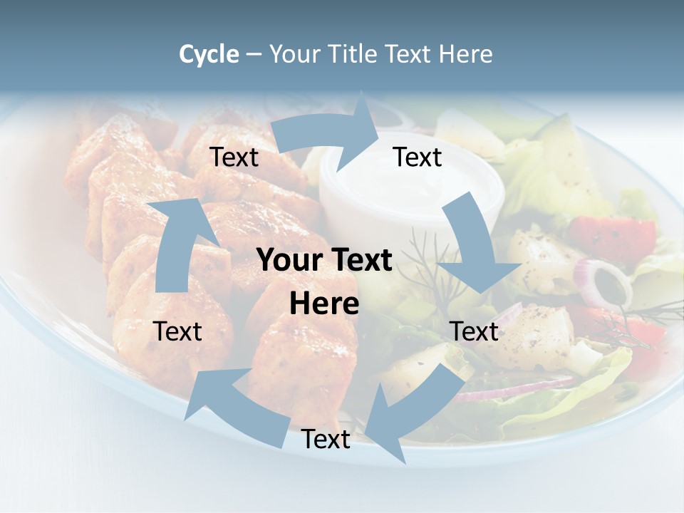 Mediterranean Appetiser Stick PowerPoint Template