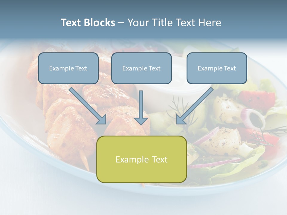 Mediterranean Appetiser Stick PowerPoint Template