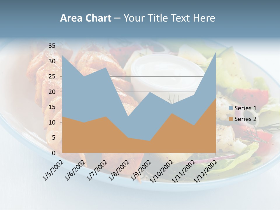 Mediterranean Appetiser Stick PowerPoint Template