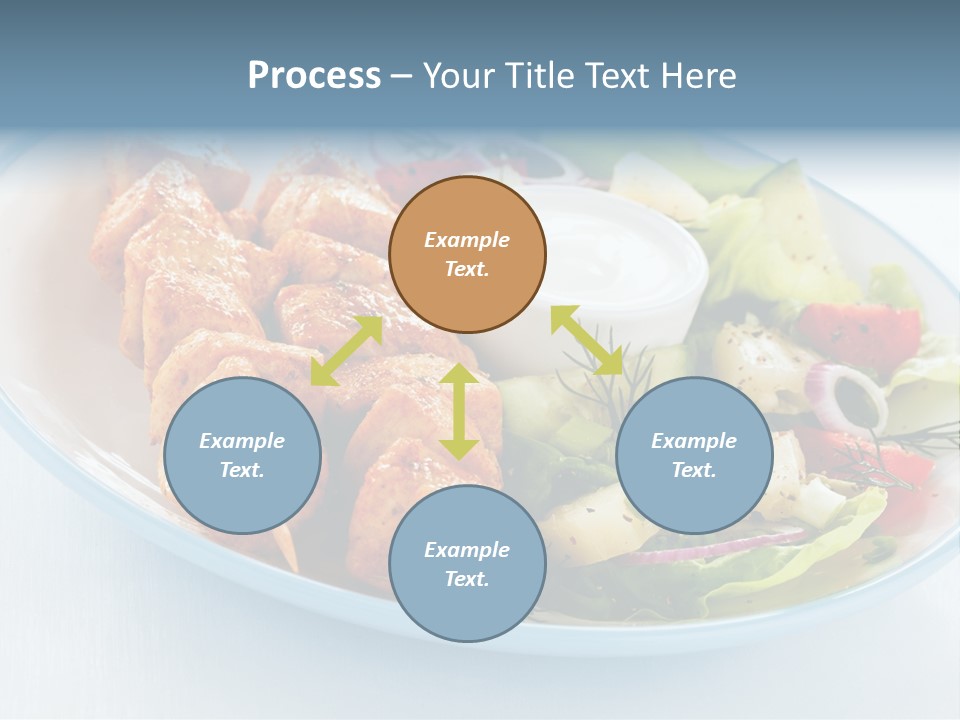 Mediterranean Appetiser Stick PowerPoint Template