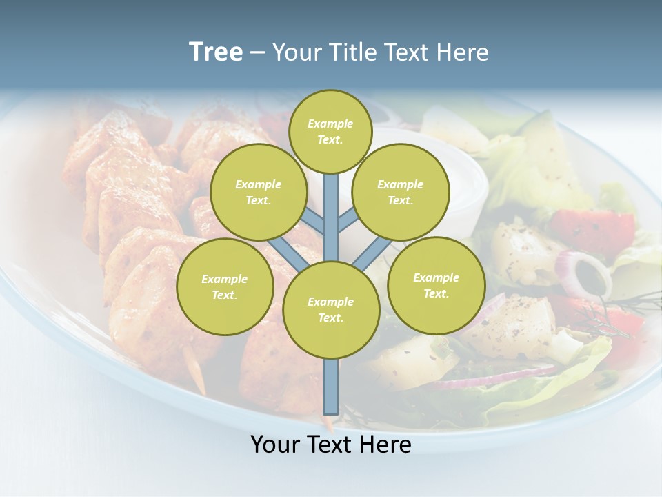 Mediterranean Appetiser Stick PowerPoint Template
