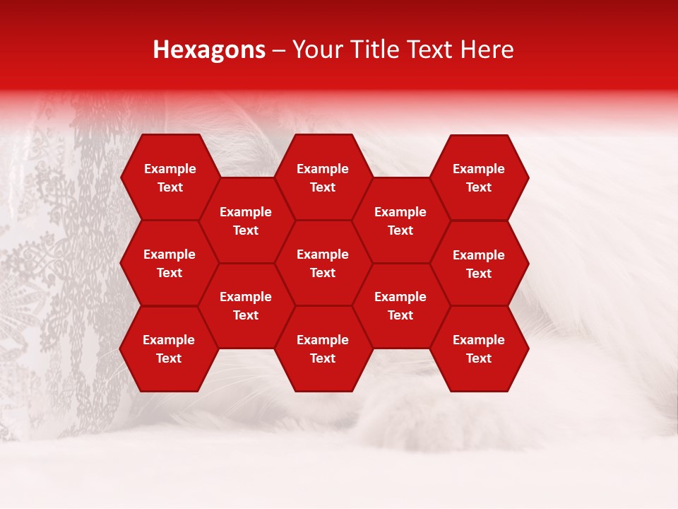 Lynx Girl Xmas PowerPoint Template