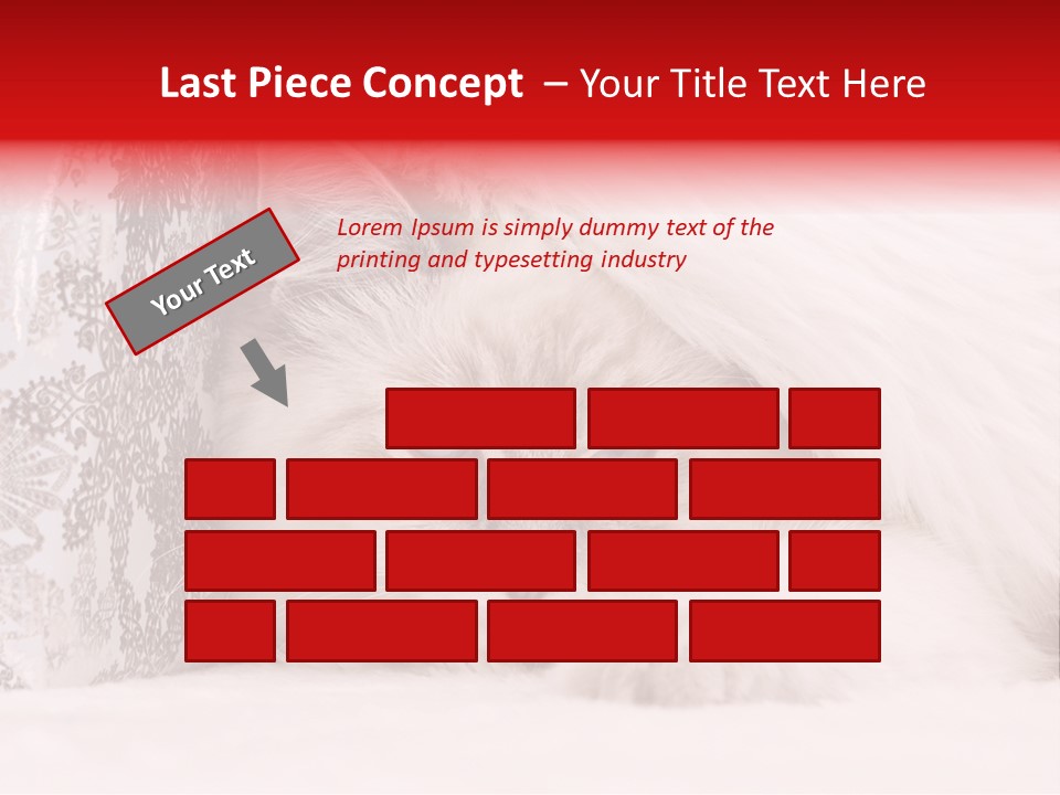 Lynx Girl Xmas PowerPoint Template