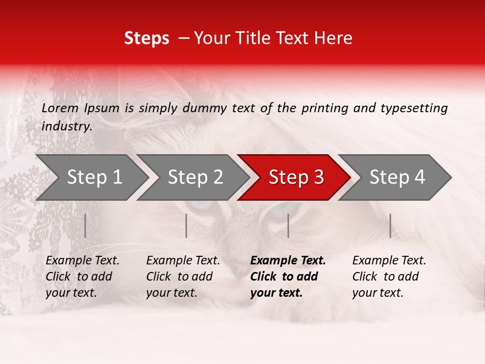 Lynx Girl Xmas PowerPoint Template