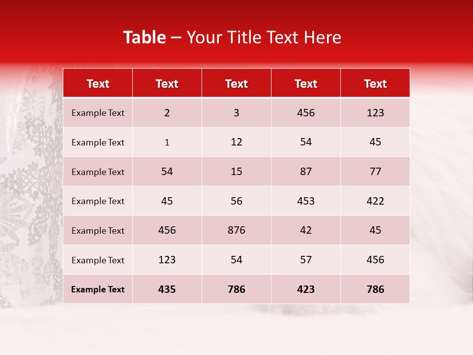 Lynx Girl Xmas PowerPoint Template