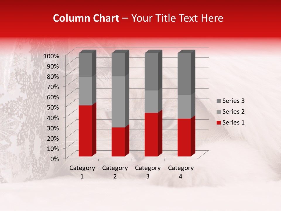 Lynx Girl Xmas PowerPoint Template